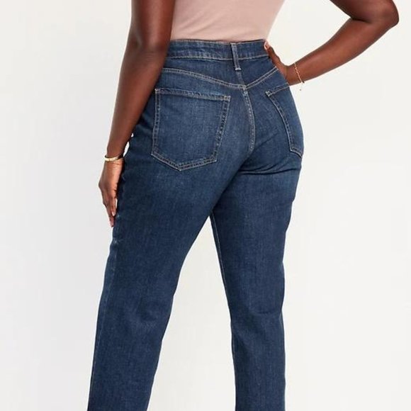 NWT Old Navy Curvy High-Waisted OG Loose Jeans - Picture 11 of 16